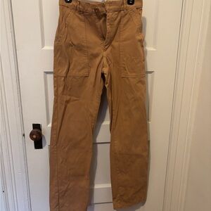 Big Bud Press Tan Work Pants, XS Long